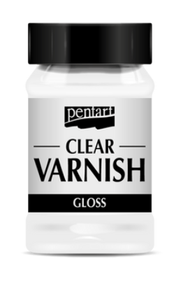 Clear Varnish Solvent Based by Pentart Pickin' Boots Vintage