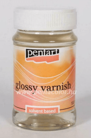 Clear Varnish Solvent Based by Pentart Pickin' Boots Vintage