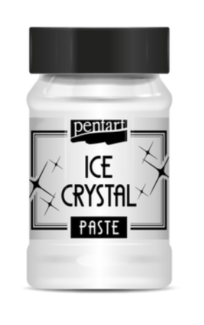 Ice Crystal Paste by Pentart Pickin' Boots Vintage