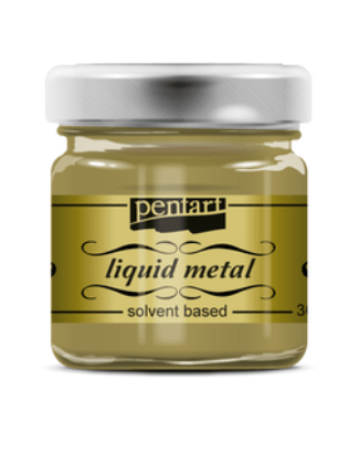 Liquid Metal by Pentart Pickin' Boots Vintage