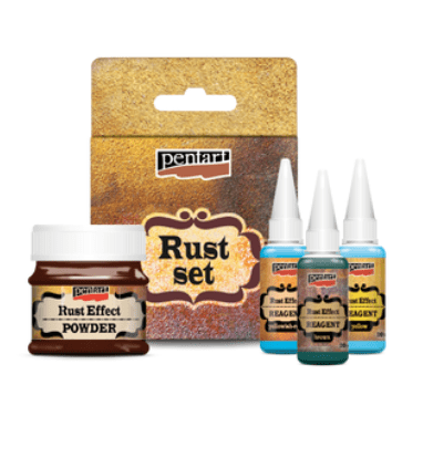 Rust Effect Set by Pentart Pickin' Boots Vintage