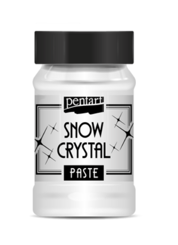 Snow Crystal Paste by Pentart Pickin' Boots Vintage