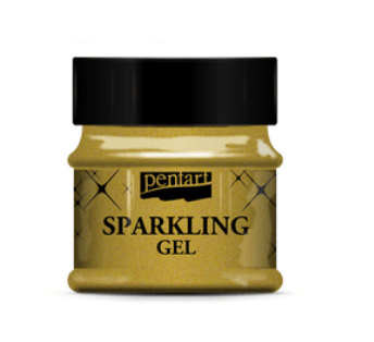 Sparkling Gel by Pentart Pickin' Boots Vintage