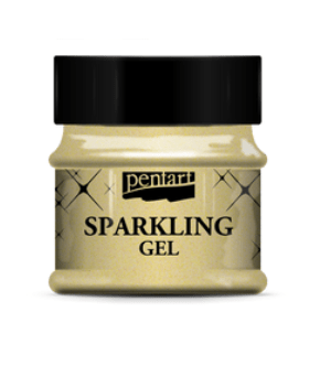 Sparkling Gel by Pentart Pickin' Boots Vintage