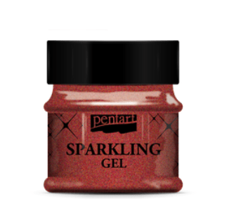 Sparkling Gel by Pentart Pickin' Boots Vintage