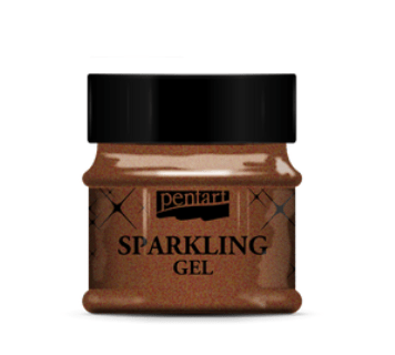 Sparkling Gel by Pentart Pickin' Boots Vintage