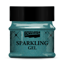 Sparkling Gel by Pentart Pickin' Boots Vintage