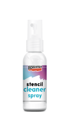 Stencil Cleaner Spray by Pentart Pickin' Boots Vintage