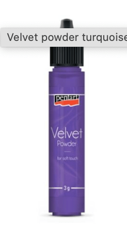 Velvet Powder by Pentart Pickin' Boots Vintage